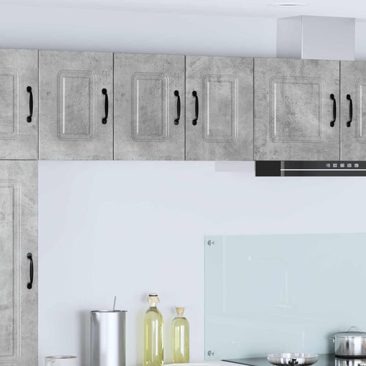 vidaXL Dishwasher Panel Kalmar Concrete Grey 30 x 31 x 40 cm