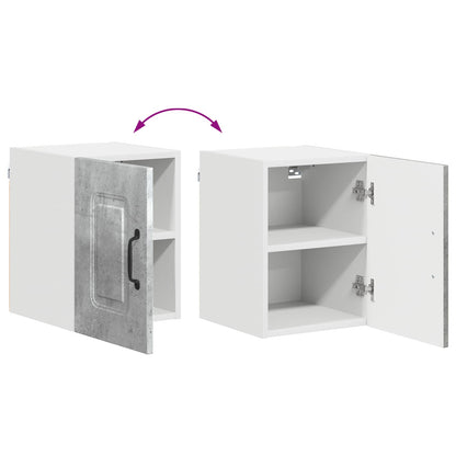 vidaXL Dishwasher Panel Kalmar Concrete Grey 30 x 31 x 40 cm