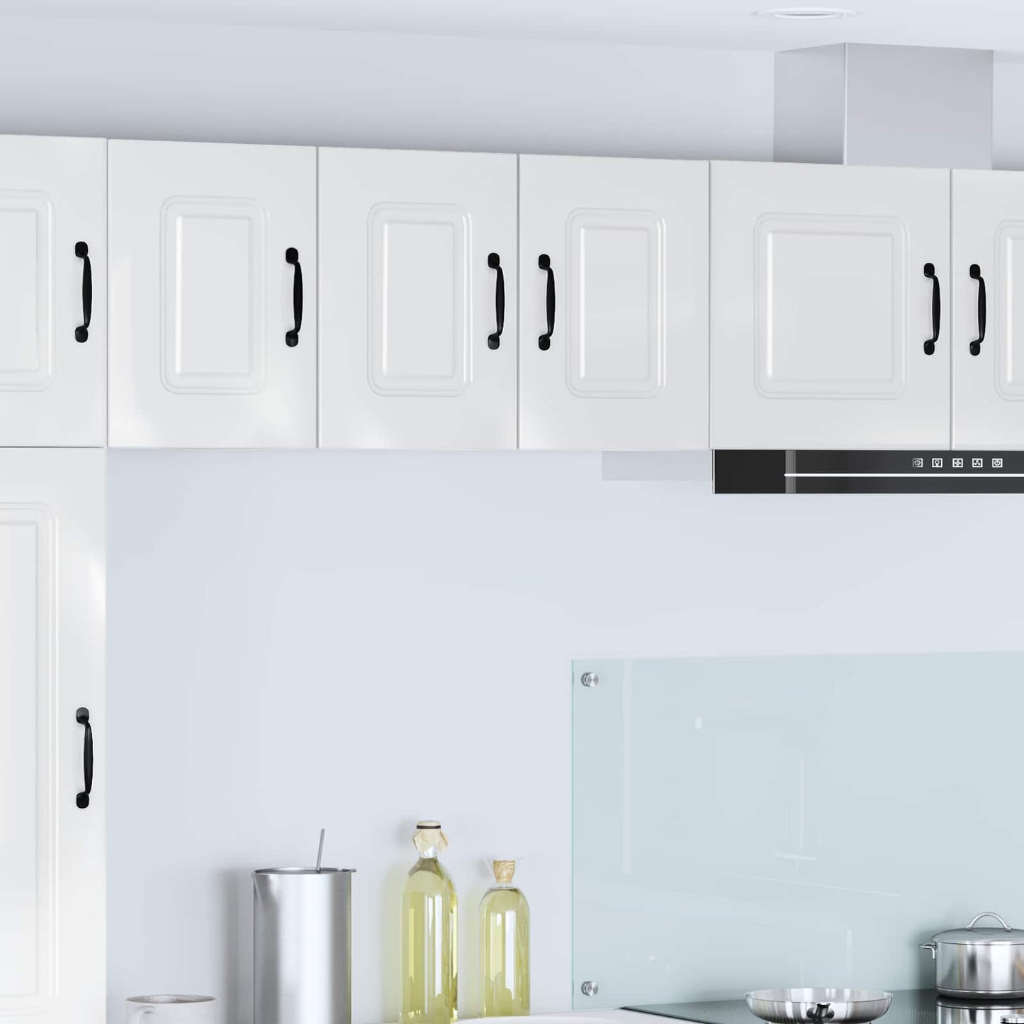vidaXL Dishwasher Panel Kalmar High Gloss White 30 x 31 x 40 cm