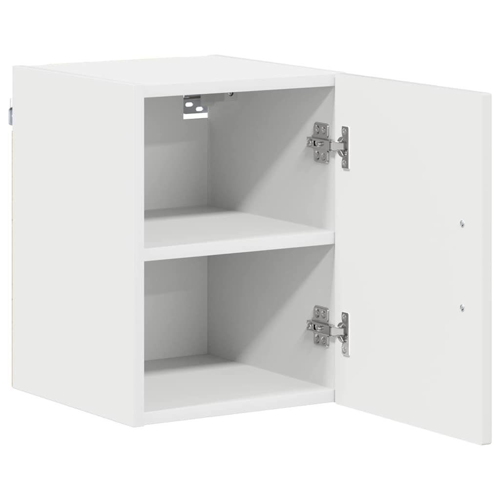 vidaXL Dishwasher Panel Kalmar 2 pcs High Gloss White 30 x 31 x 40 cm