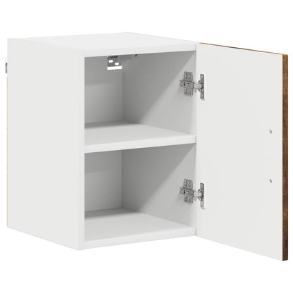 vidaXL Dishwasher Panel Kalmar 2 pcs Smoked Oak 30 x 31 x 40 cm