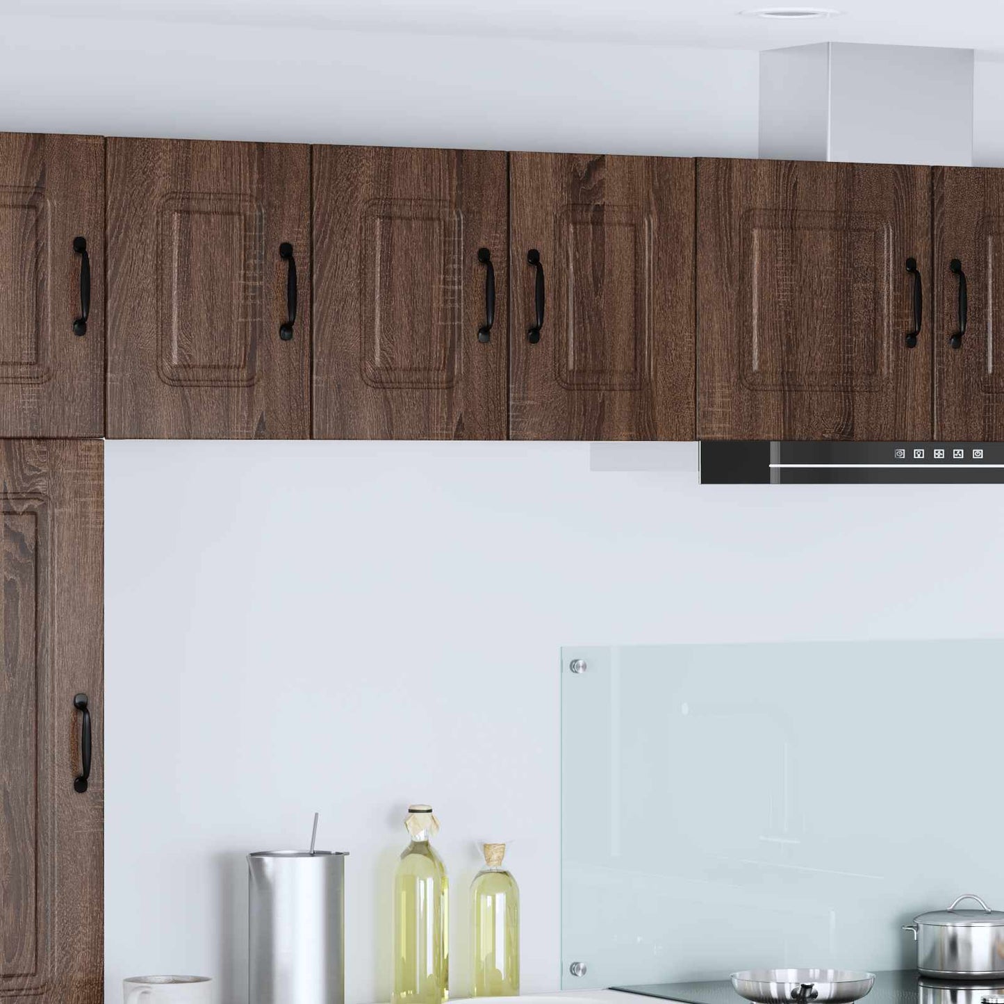 vidaXL Dishwasher Panel Kalmar Brown Oak 30 x 31 x 40 cm