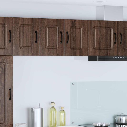 vidaXL Dishwasher Panel Kalmar Brown Oak 30 x 31 x 40 cm