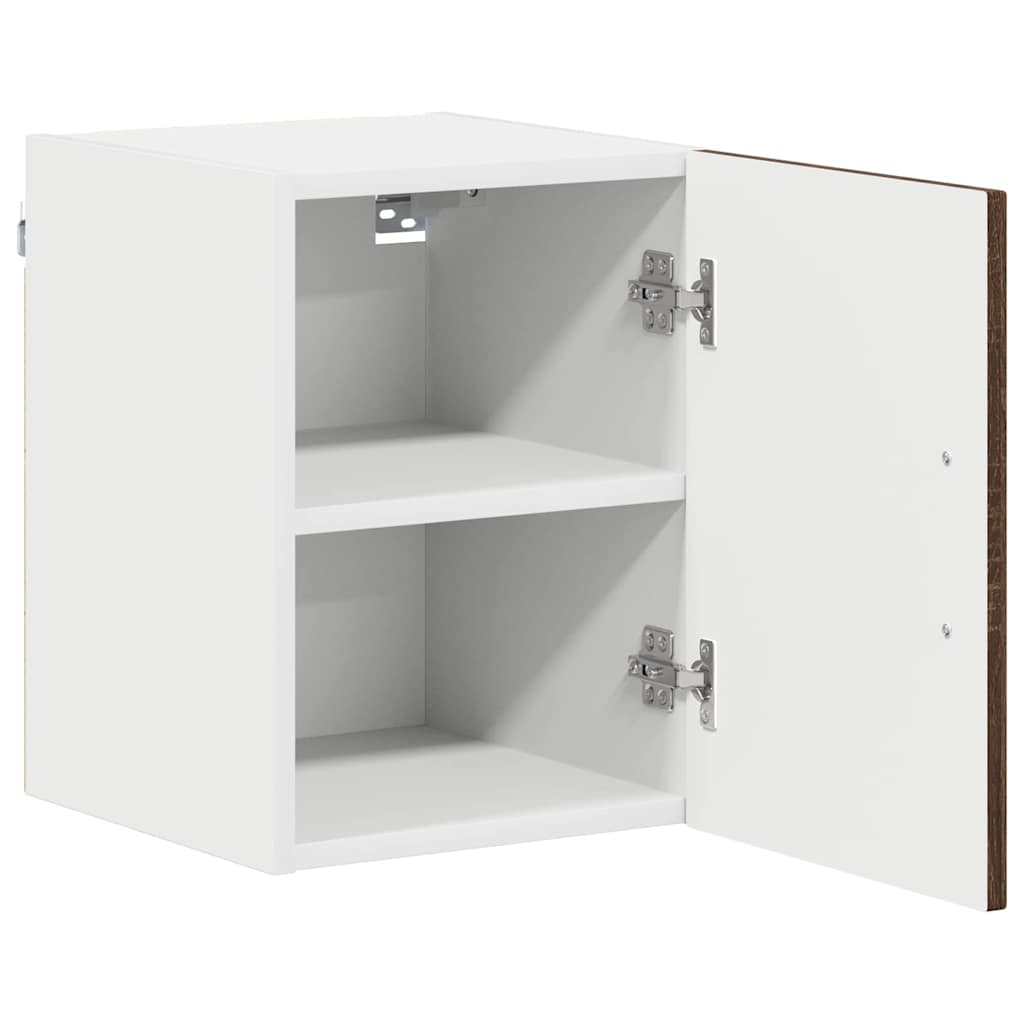 vidaXL Dishwasher Panel Kalmar 2 pcs Brown Oak 30 x 31 x 40 cm
