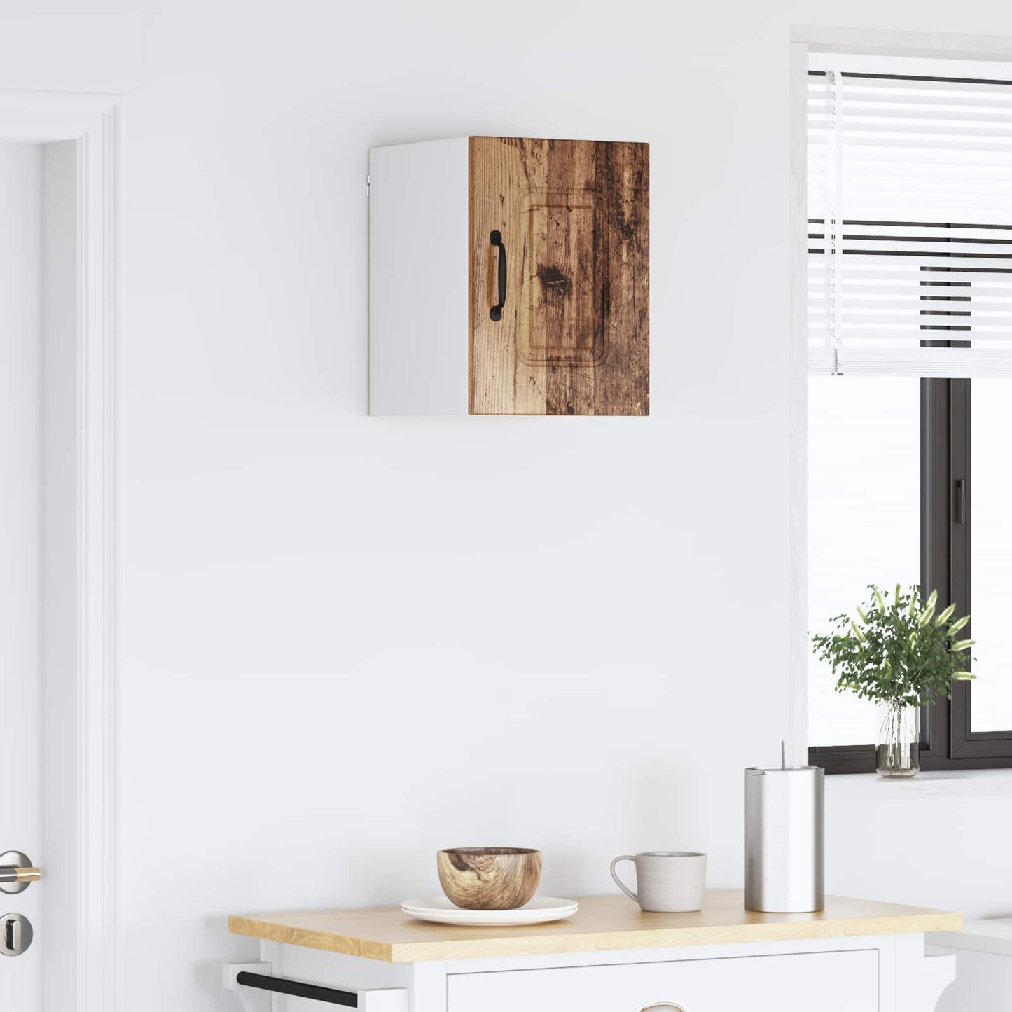 vidaXL Dishwasher Panel Kalmar Old Wood 30 x 31 x 40 cm