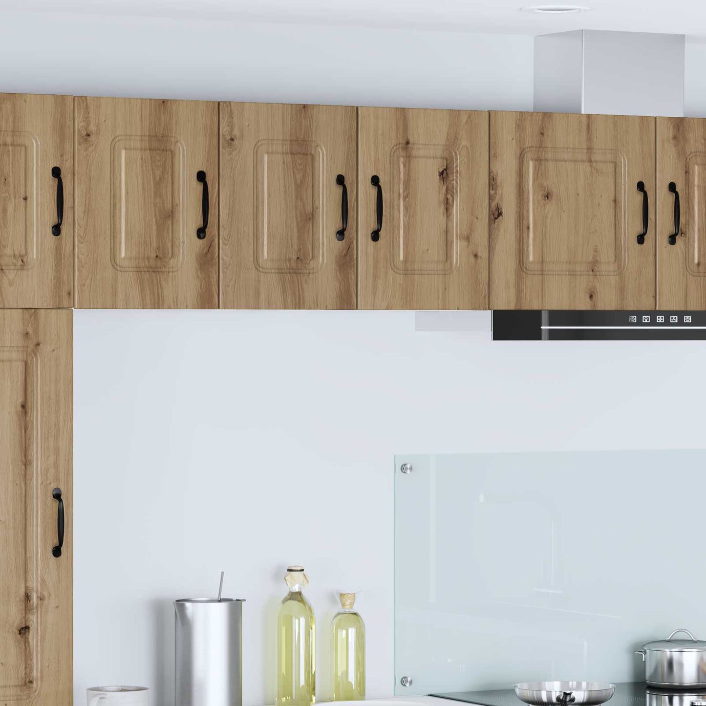 vidaXL Dishwasher Panel Kalmar 2 pcs Artisan Oak Engineered Wood