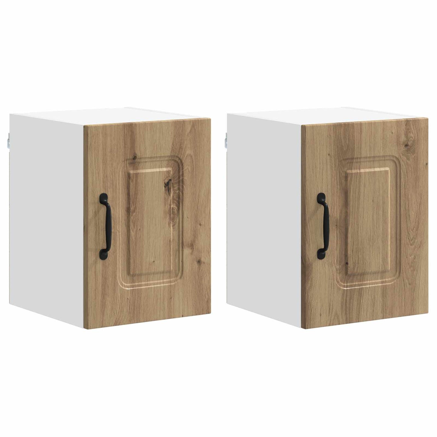 vidaXL Dishwasher Panel Kalmar 2 pcs Artisan Oak Engineered Wood