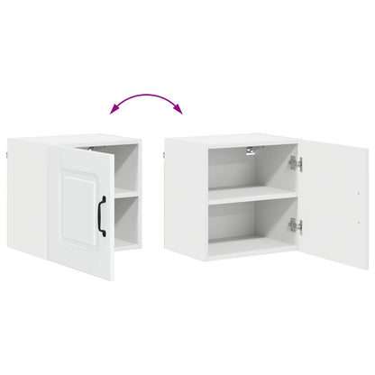 vidaXL Dishwasher Panel Kalmar White 40 x 31 x 40 cm Engineered Wood