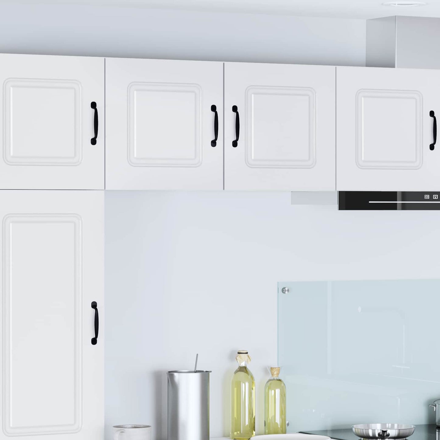 vidaXL Dishwasher Panel Kalmar 2 pcs White 40 x 31 x 40 cm
