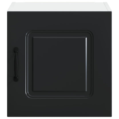 vidaXL Dishwasher Panel Kalmar Black 40 x 31 x 40 cm Engineered Wood