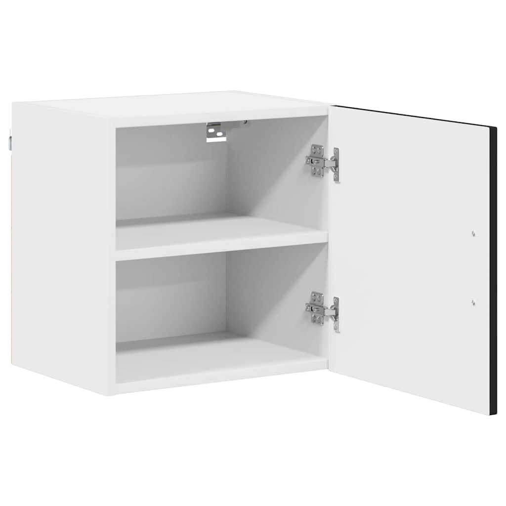 vidaXL Dishwasher Panel Kalmar 2 pcs Black 40 x 31 x 40 cm