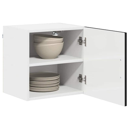 vidaXL Dishwasher Panel Kalmar 2 pcs Black 40 x 31 x 40 cm