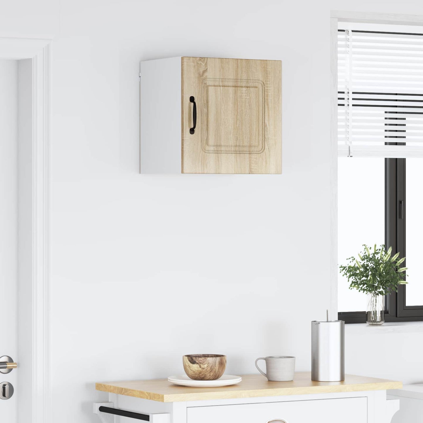 vidaXL Dishwasher Panel Kalmar Sonoma Oak 40 x 31 x 40 cm