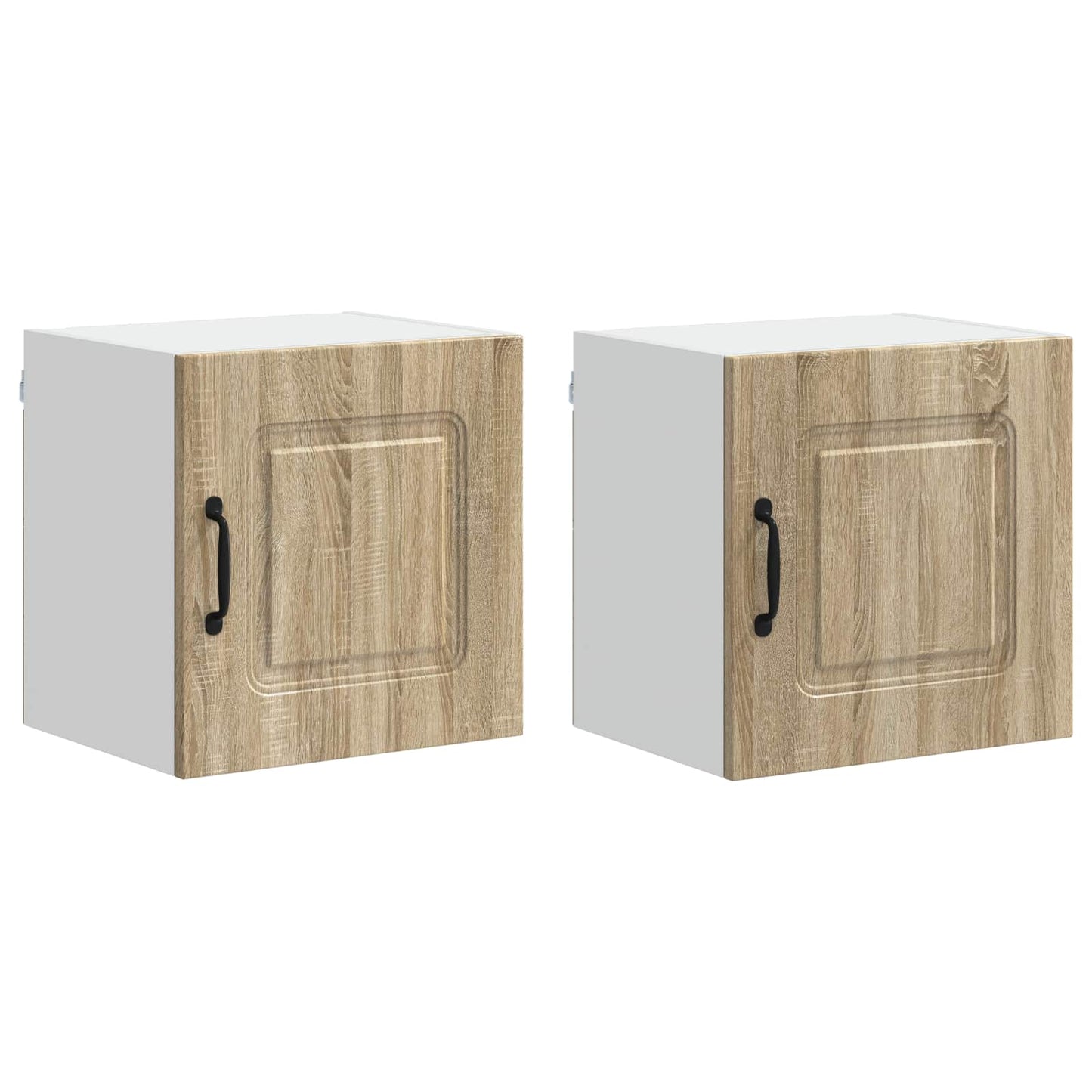 vidaXL Dishwasher Panel Kalmar 2 pcs Sonoma Oak 40 x 31 x 40 cm