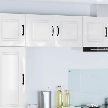 vidaXL Dishwasher Panel Kalmar High Gloss White 40 x 31 x 40 cm