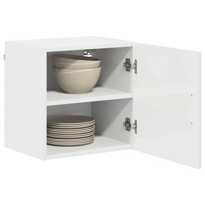 vidaXL Dishwasher Panel Kalmar High Gloss White 40 x 31 x 40 cm