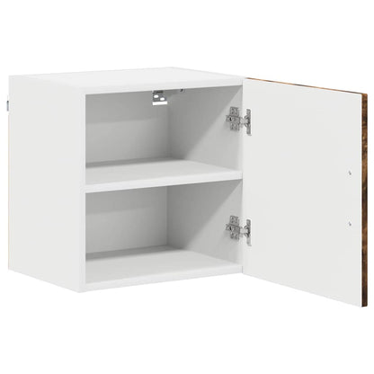 vidaXL Dishwasher Panel Kalmar 2 pcs Smoked Oak 40 x 31 x 40 cm
