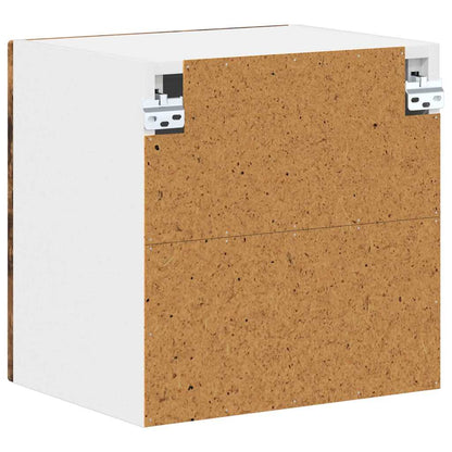 vidaXL Dishwasher Panel Kalmar 2 pcs Smoked Oak 40 x 31 x 40 cm