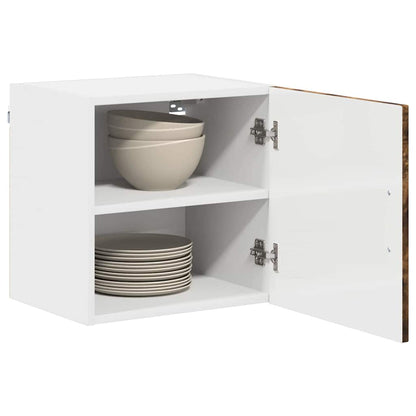 vidaXL Dishwasher Panel Kalmar 2 pcs Smoked Oak 40 x 31 x 40 cm