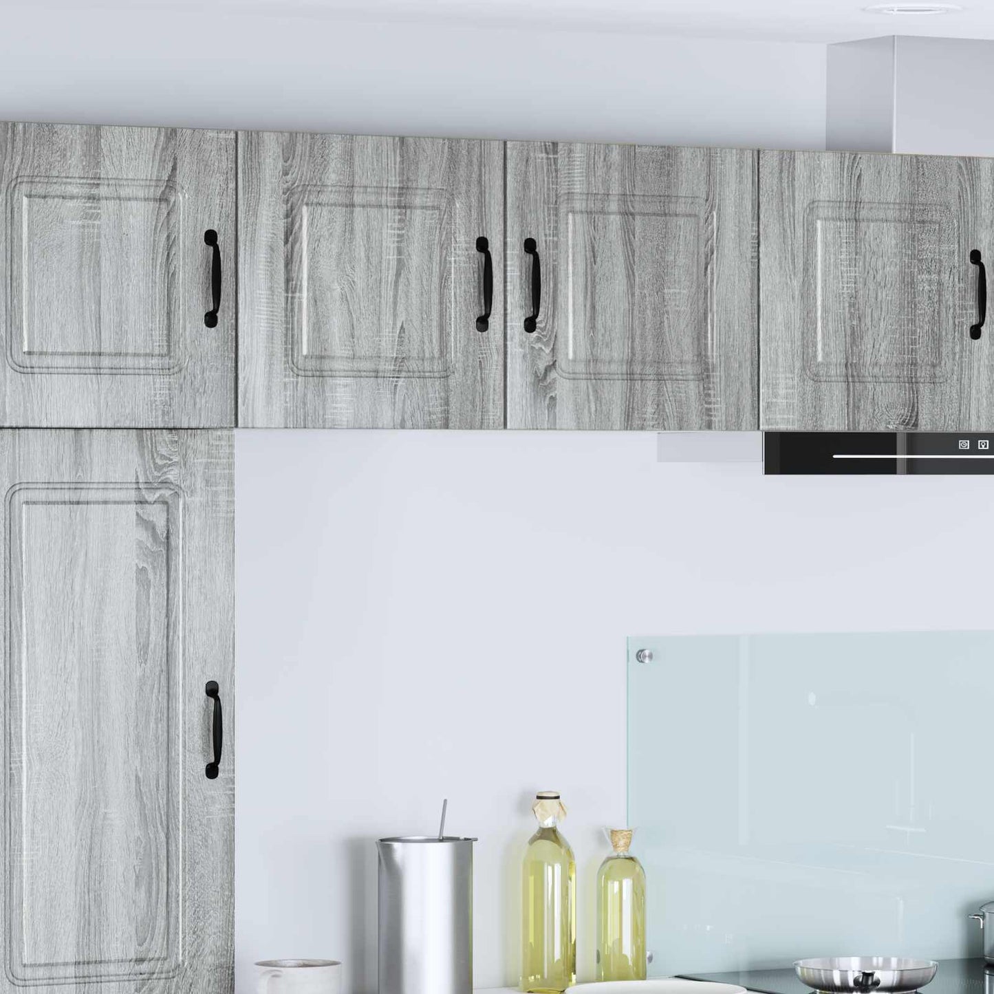 vidaXL Dishwasher Panel Kalmar Grey Sonoma 40 x 31 x 40 cm