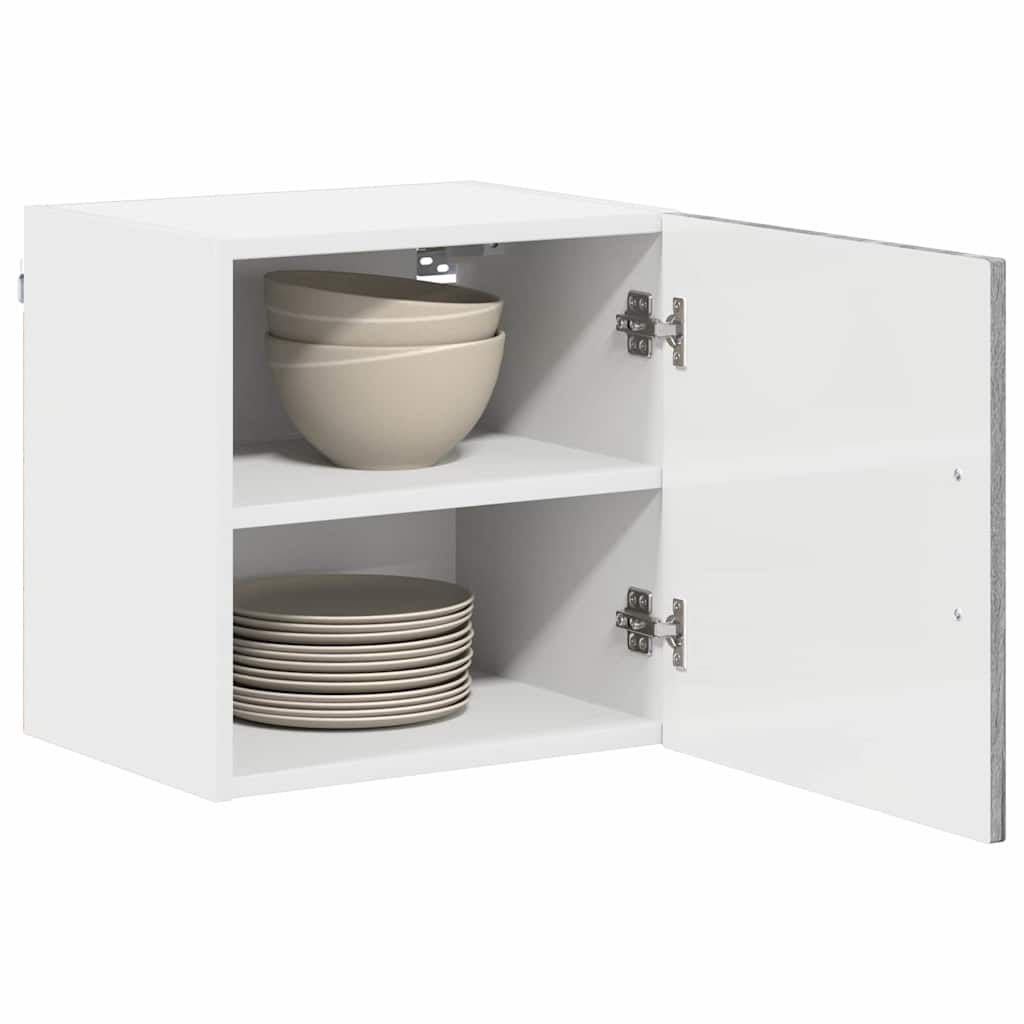 vidaXL Dishwasher Panel Kalmar 2 pcs Grey Sonoma 40 x 31 x 40 cm