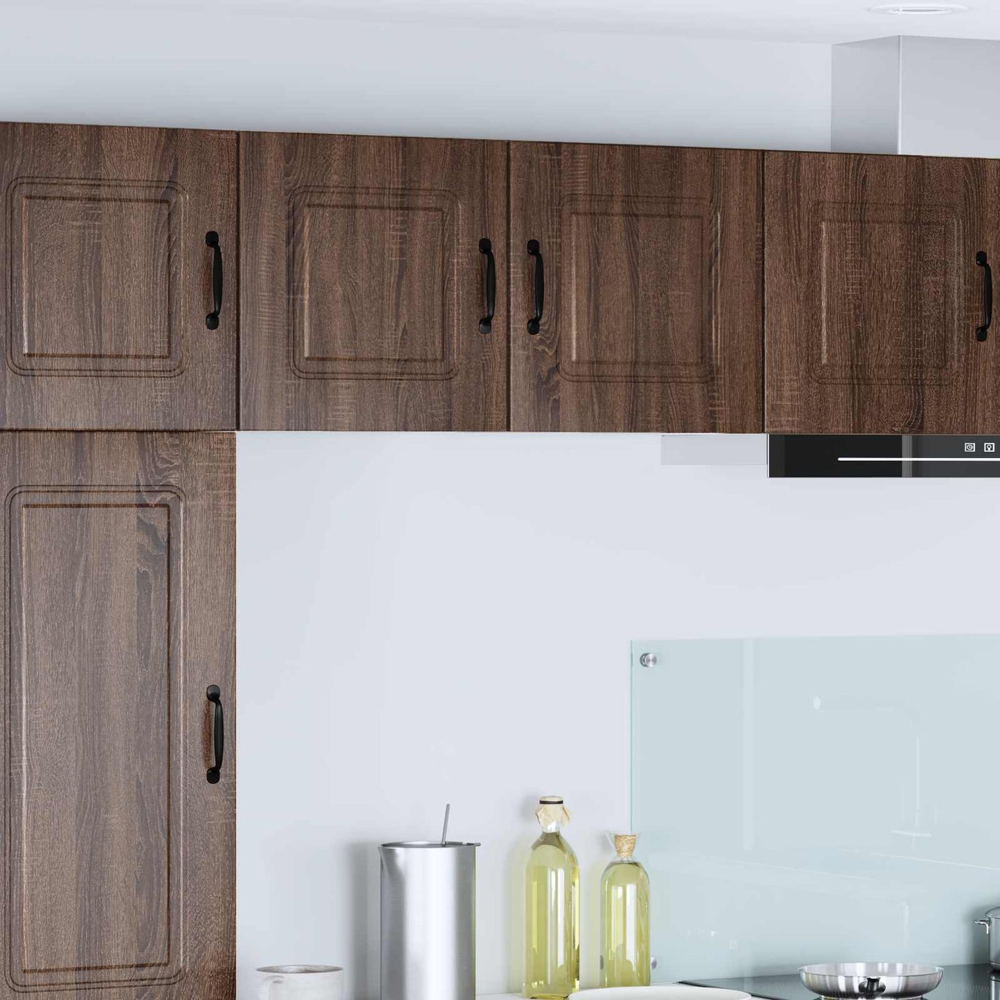 vidaXL Dishwasher Panel Kalmar Brown Oak 40 x 31 x 40 cm