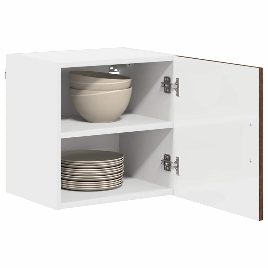 vidaXL Dishwasher Panel Kalmar 2 pcs Brown Oak 40 x 31 x 40 cm