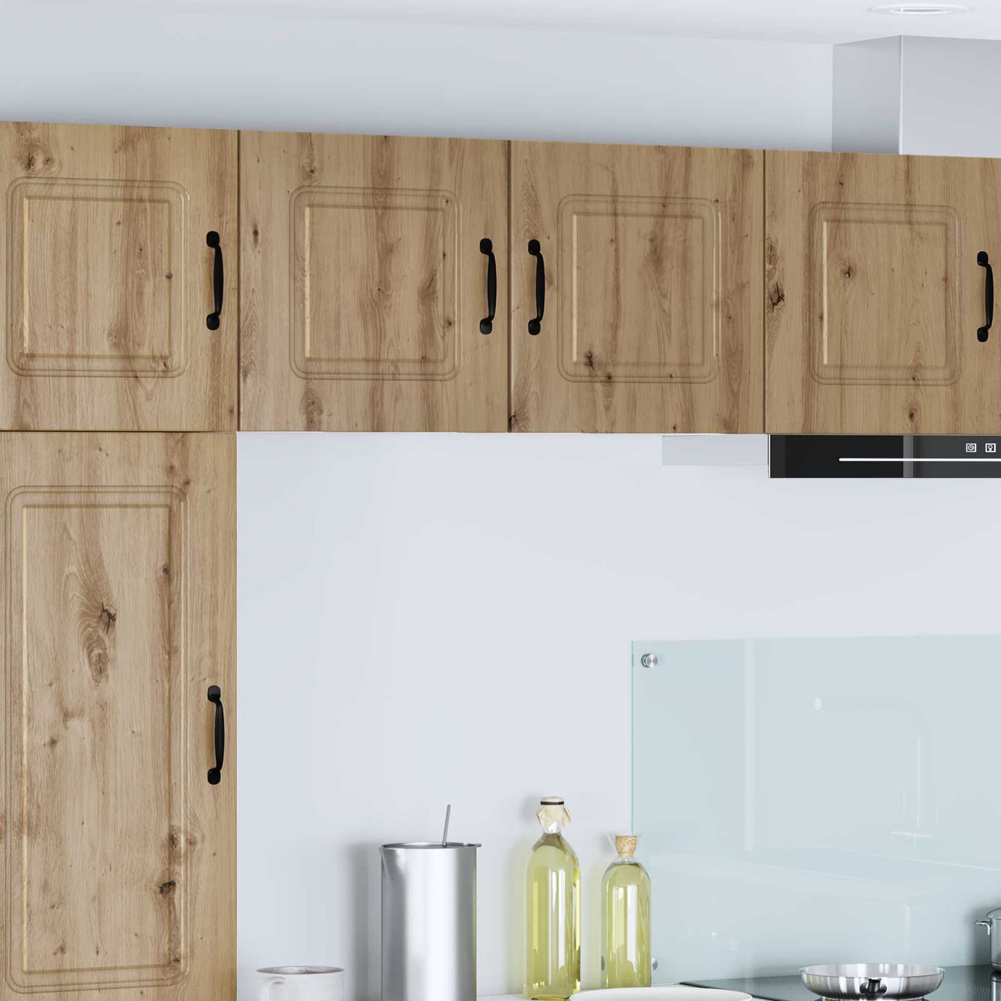 vidaXL Dishwasher Panel Kalmar Artisan Oak 40 x 31 x 40 cm