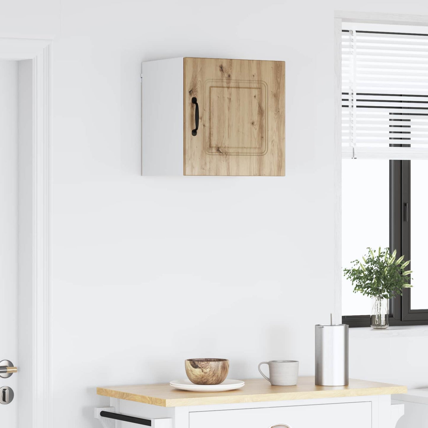 vidaXL Dishwasher Panel Kalmar Artisan Oak 40 x 31 x 40 cm