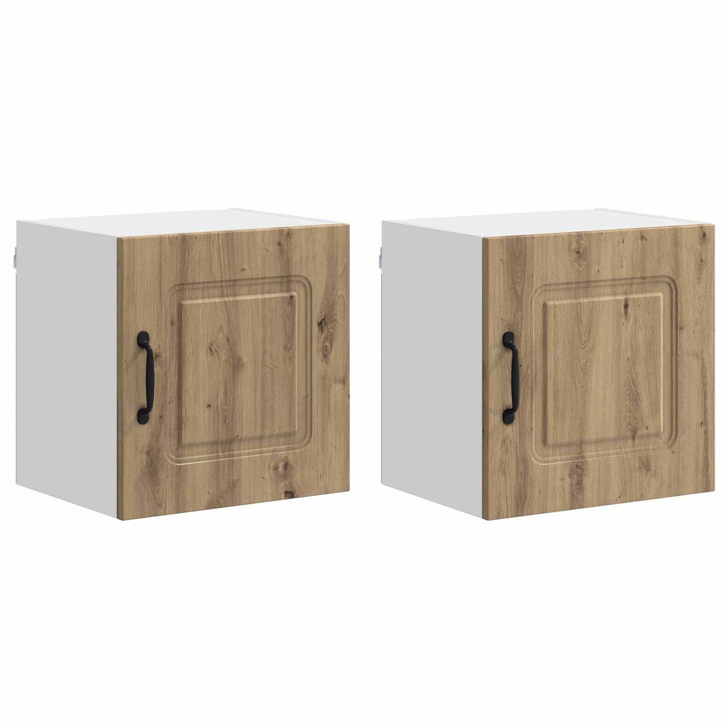 vidaXL Dishwasher Panel Kalmar 2 pcs Artisan Oak Engineered Wood