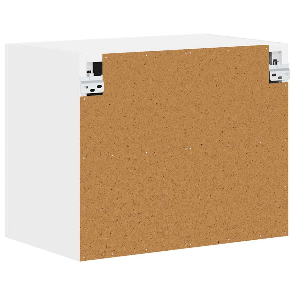 vidaXL Dishwasher Panel Kalmar White 50 x 31 x 40 cm Engineered Wood