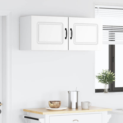 vidaXL Dishwasher Panel Kalmar 2 pcs White 50 x 31 x 40 cm