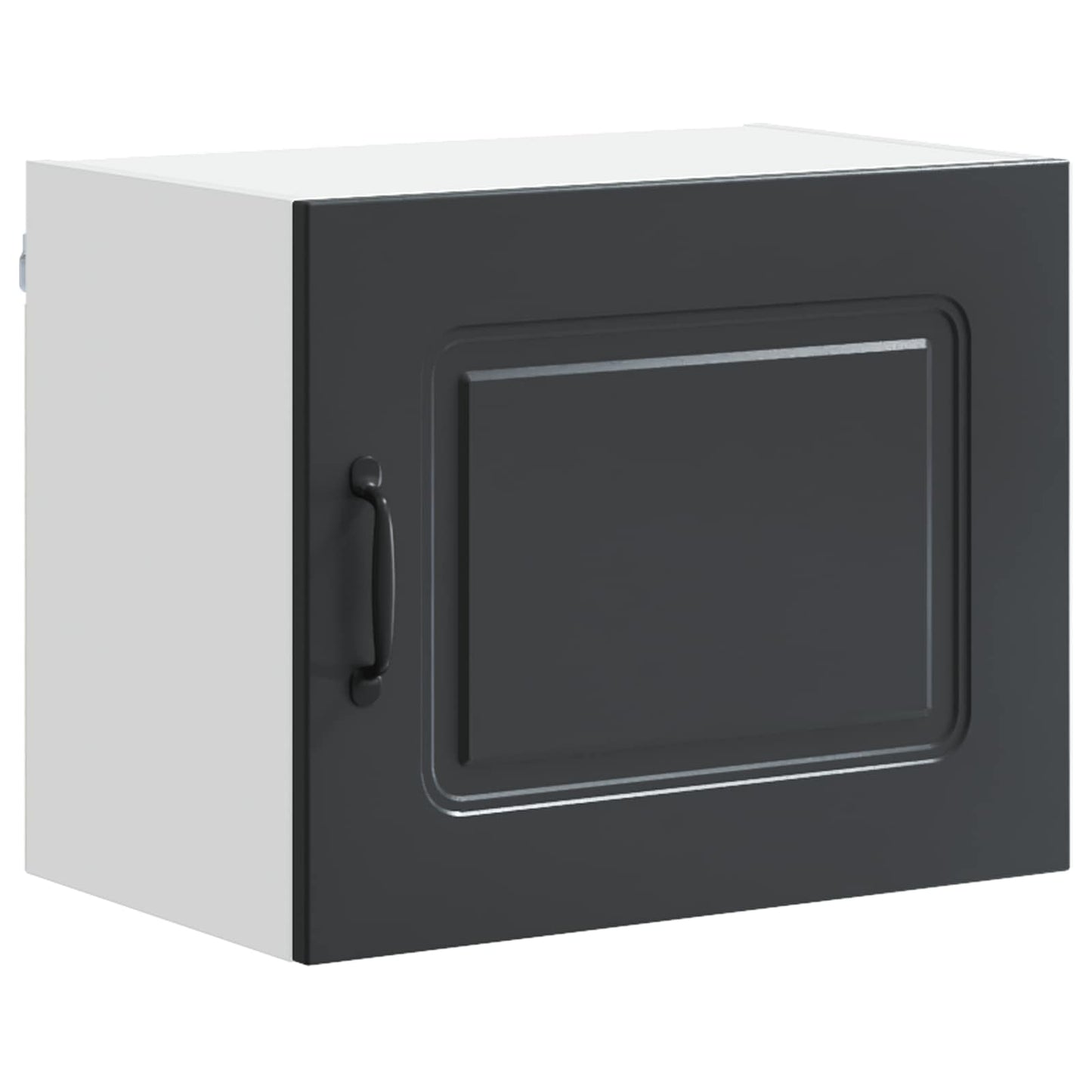 vidaXL Dishwasher Panel Kalmar Black 50 x 31 x 40 cm Engineered Wood