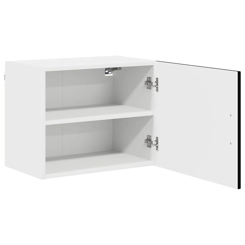 vidaXL Dishwasher Panel Kalmar Black 50 x 31 x 40 cm Engineered Wood
