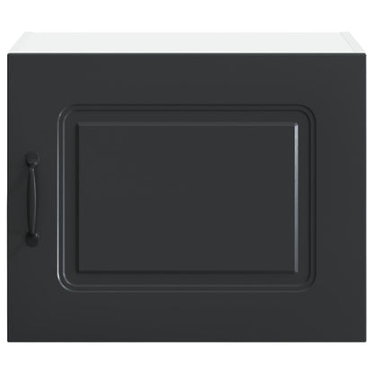 vidaXL Dishwasher Panel Kalmar Black 50 x 31 x 40 cm Engineered Wood
