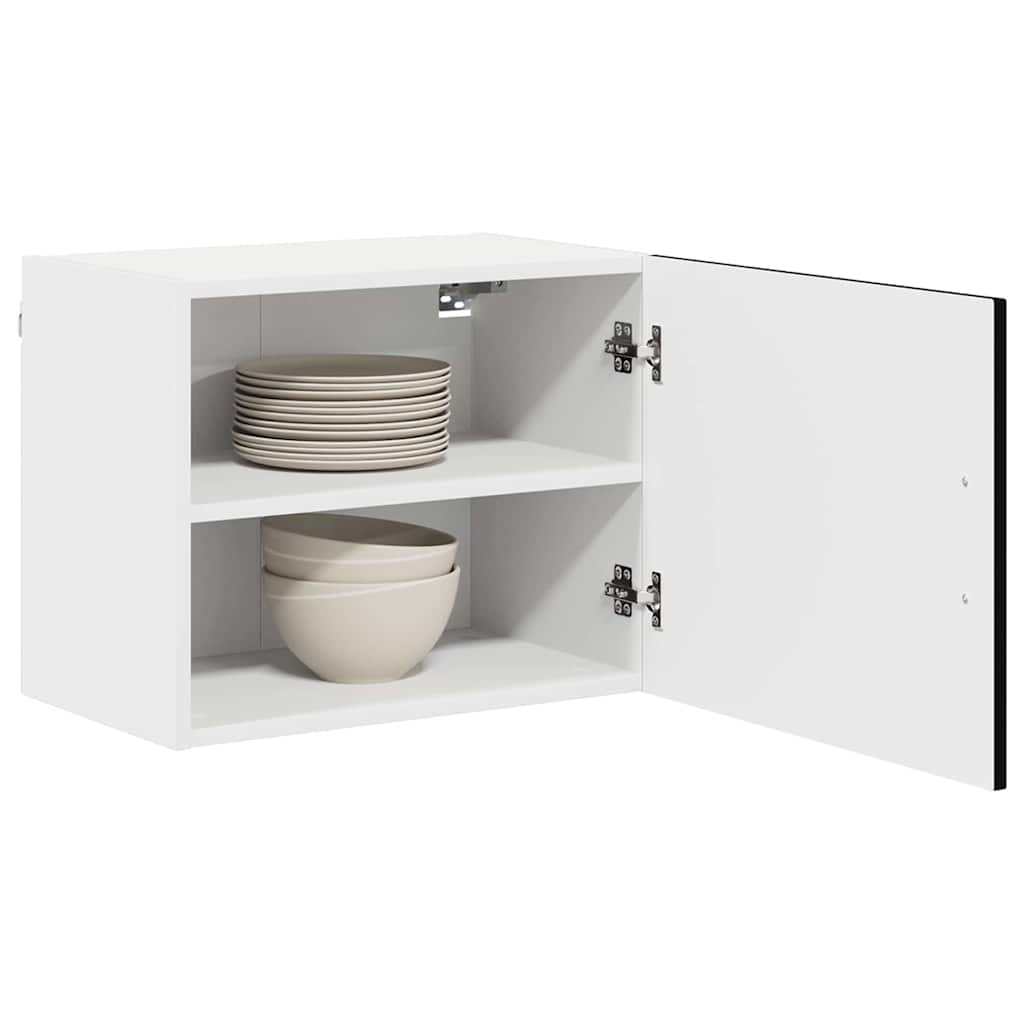 vidaXL Dishwasher Panel Kalmar Black 50 x 31 x 40 cm Engineered Wood
