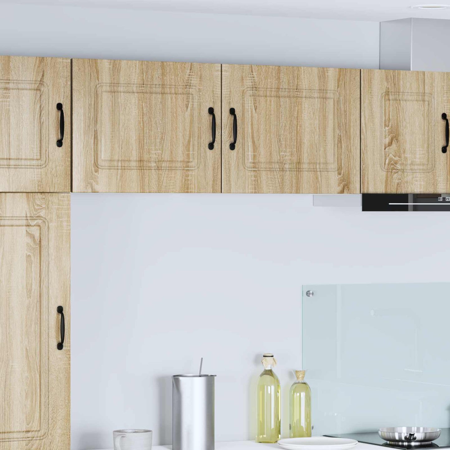 vidaXL Dishwasher Panel Kalmar Sonoma Oak 50 x 31 x 40 cm