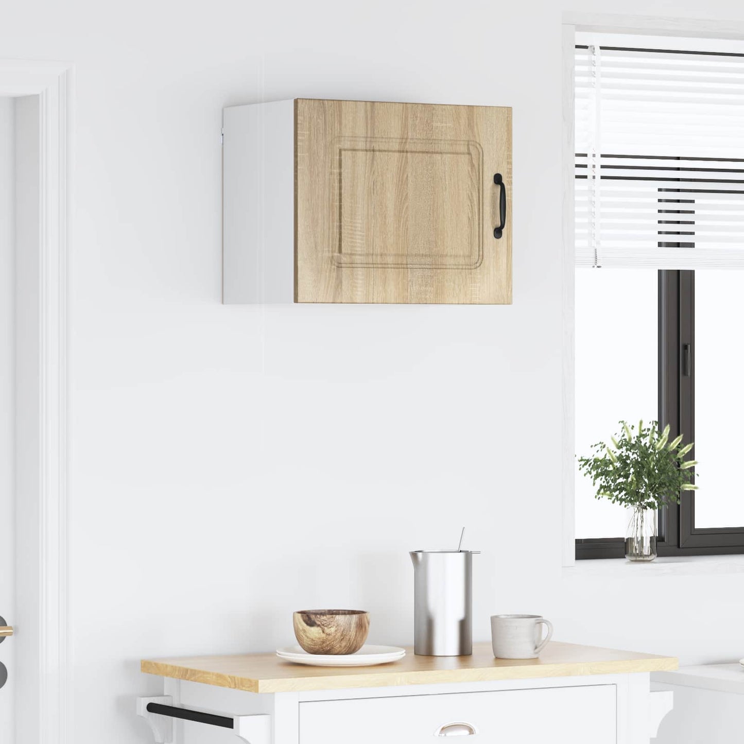 vidaXL Dishwasher Panel Kalmar Sonoma Oak 50 x 31 x 40 cm