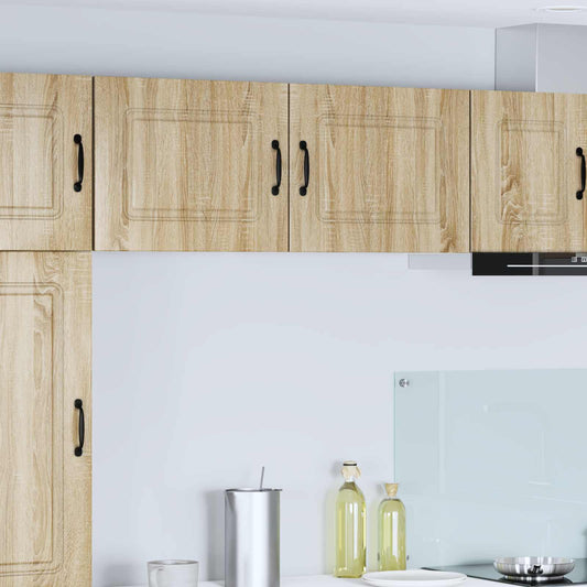 vidaXL Dishwasher Panel Kalmar 2 pcs Sonoma Oak 50 x 31 x 40 cm