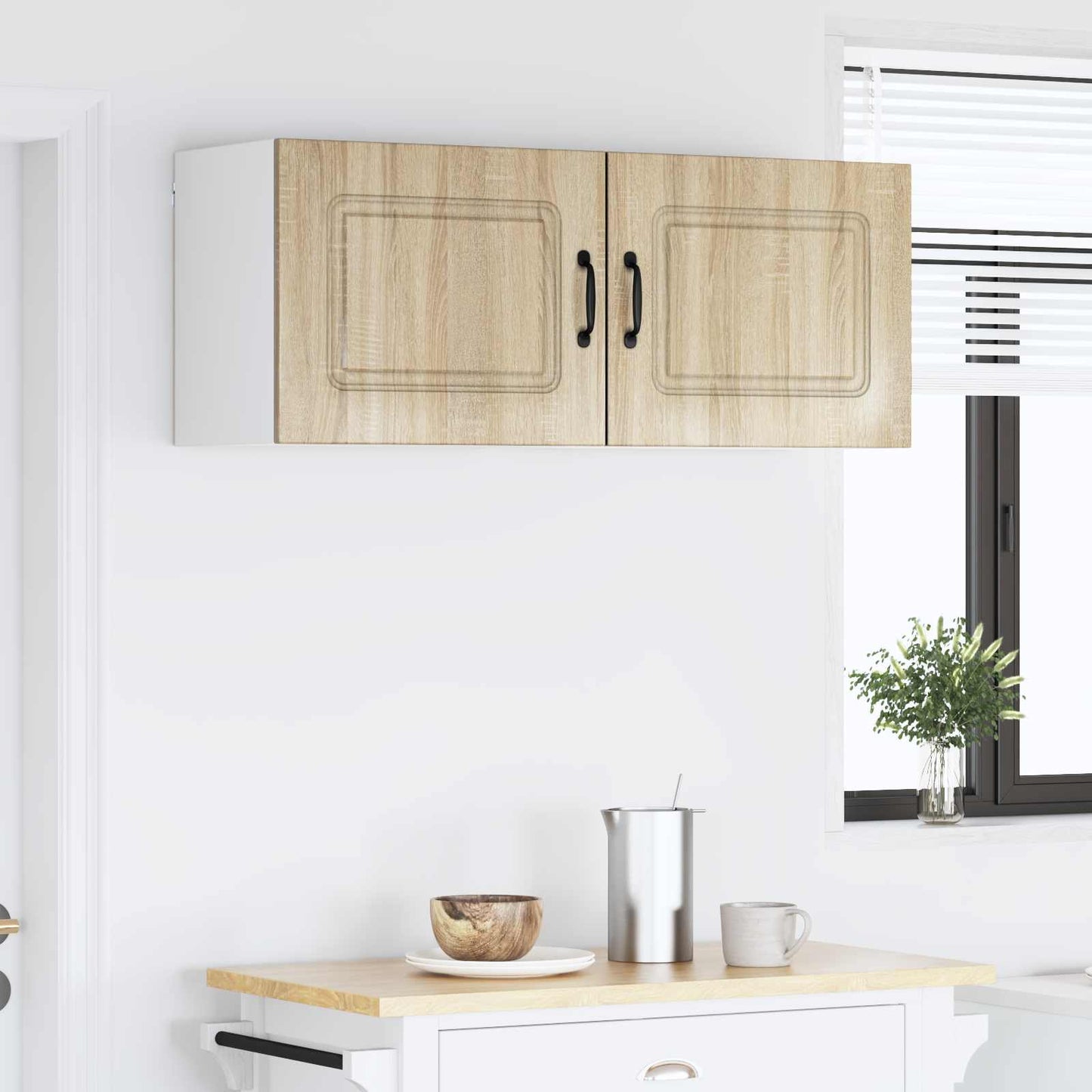 vidaXL Dishwasher Panel Kalmar 2 pcs Sonoma Oak 50 x 31 x 40 cm