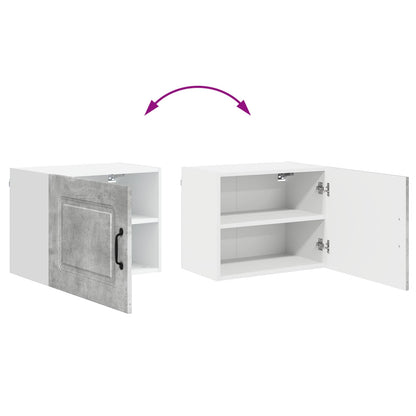 vidaXL Dishwasher Panel Kalmar Concrete Grey 50 x 31 x 40 cm