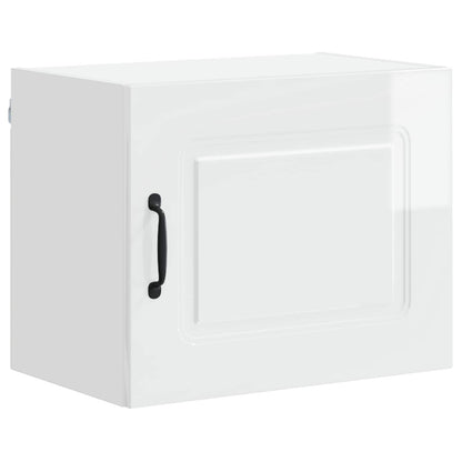 vidaXL Dishwasher Panel Kalmar 2 pcs High Gloss White 50 x 31 x 40 cm