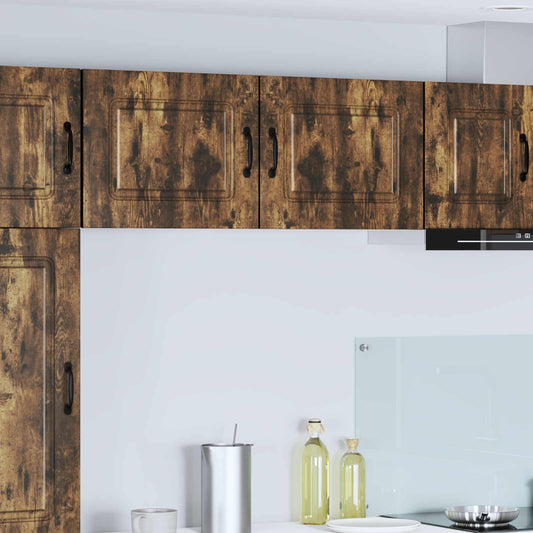 vidaXL Dishwasher Panel Kalmar Smoked Oak 50 x 31 x 40 cm