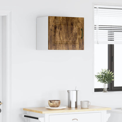vidaXL Dishwasher Panel Kalmar Smoked Oak 50 x 31 x 40 cm