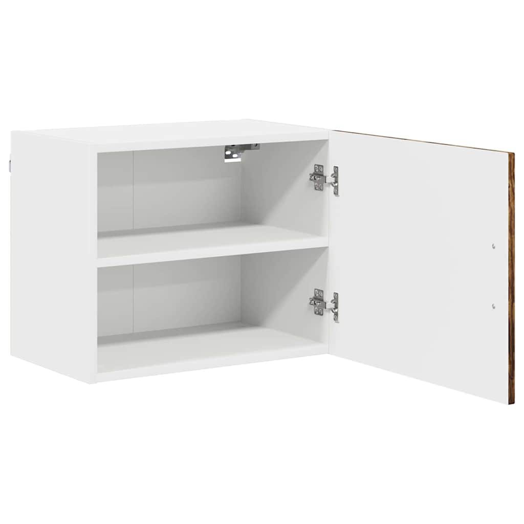 vidaXL Dishwasher Panel Kalmar 2 pcs Smoked Oak 50 x 31 x 40 cm