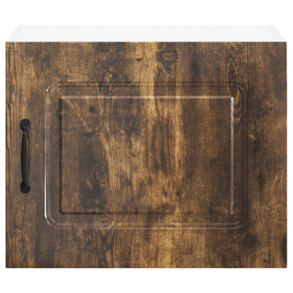 vidaXL Dishwasher Panel Kalmar 2 pcs Smoked Oak 50 x 31 x 40 cm