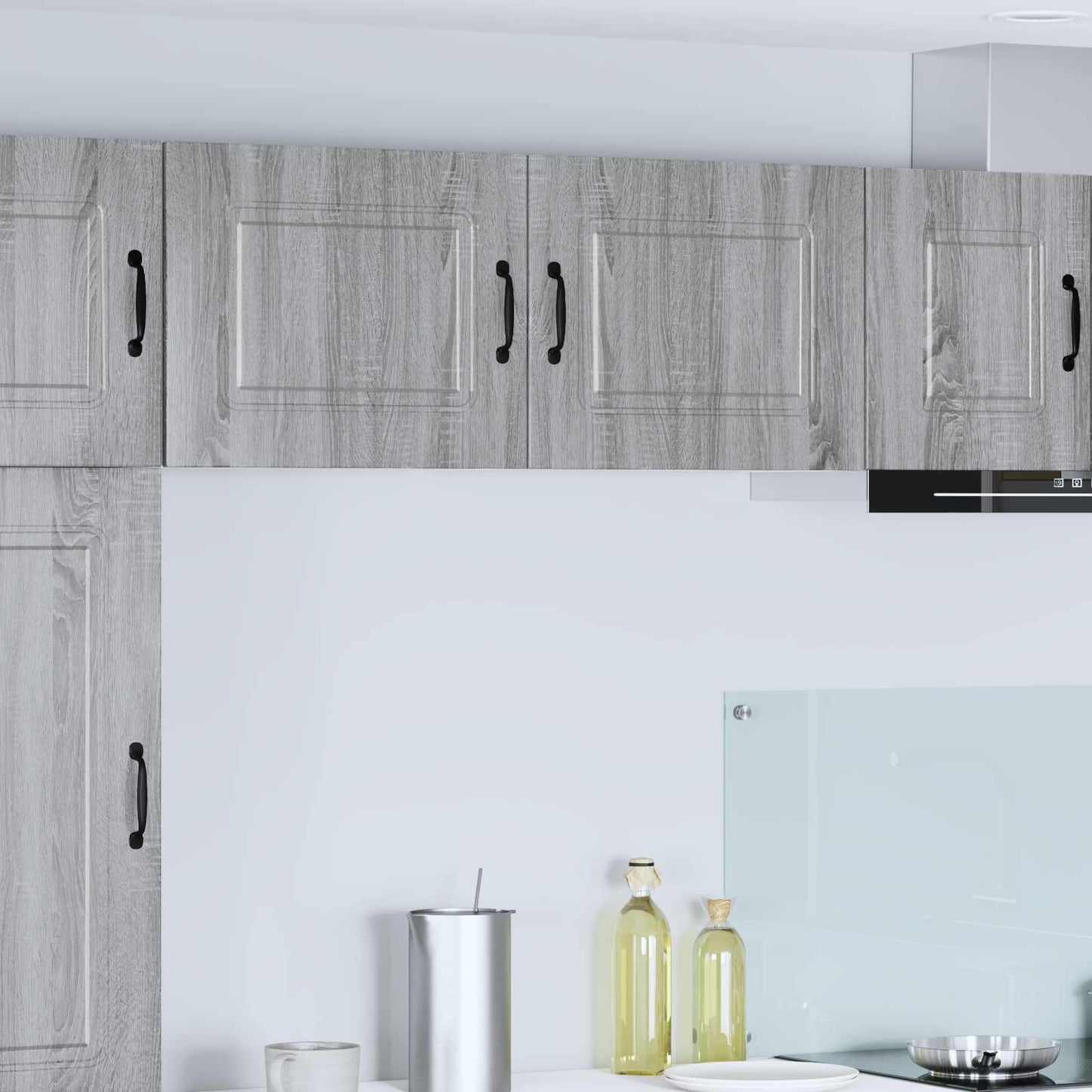 vidaXL Dishwasher Panel Kalmar Grey Sonoma 50 x 31 x 40 cm