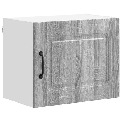 vidaXL Dishwasher Panel Kalmar 2 pcs Grey Sonoma 50 x 31 x 40 cm