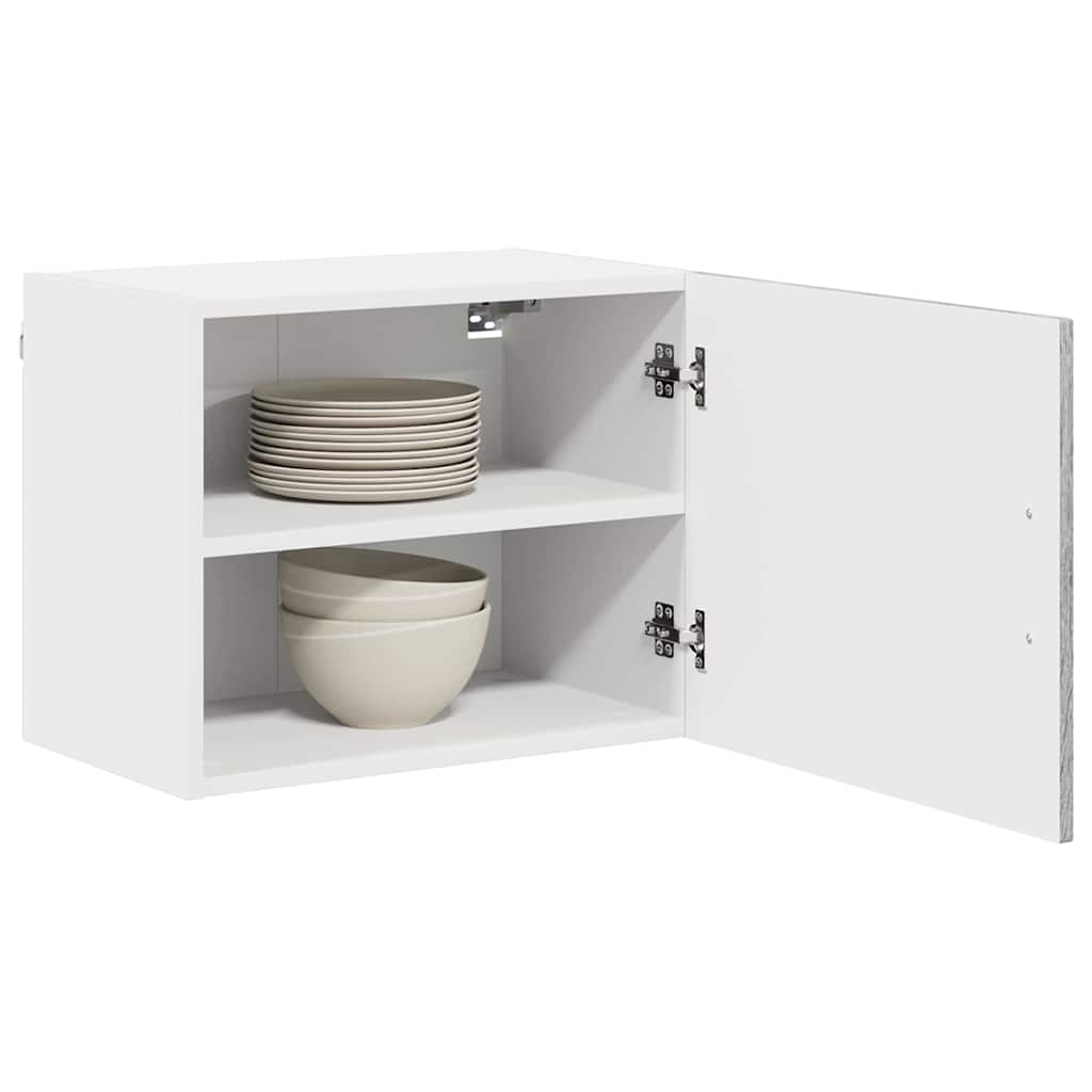 vidaXL Dishwasher Panel Kalmar 2 pcs Grey Sonoma 50 x 31 x 40 cm