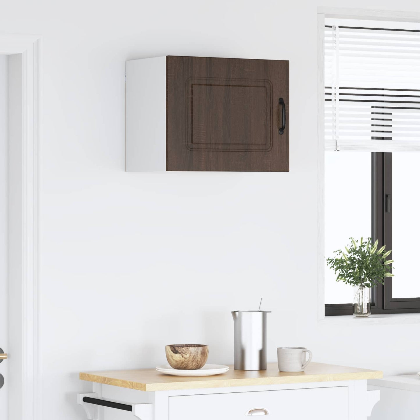 vidaXL Dishwasher Panel Kalmar Brown Oak 50 x 31 x 40 cm